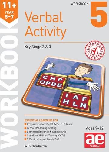 Beispielbild fr 11+ Verbal Activity Year 5-7 Workbook 5: Additional Multiple-Choice Practice Questions zum Verkauf von WorldofBooks