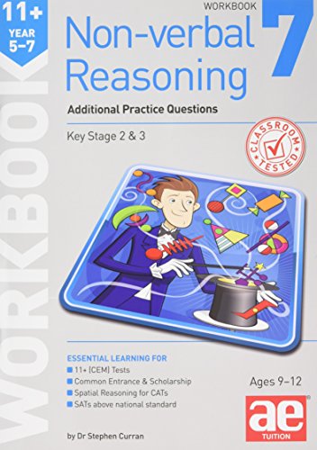 9781910107720: 11+ NON-VERBAL REASONING YEAR 5-7 WORKBOOK 7: Additional CEM Style Practice Questions