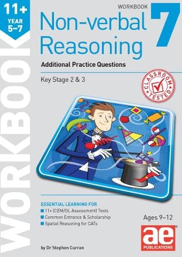 Beispielbild fr 11+ Non-verbal Reasoning Year 5-7 Workbook 7: Additional Practice Questions zum Verkauf von WorldofBooks