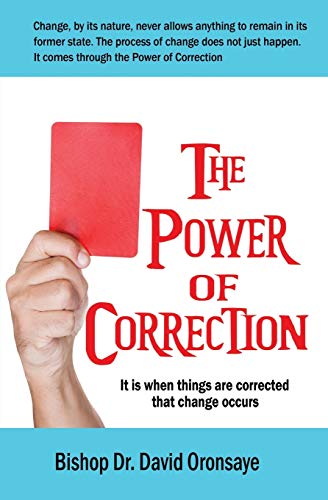 Stock image for The Power of Correction for sale by PBShop.store US