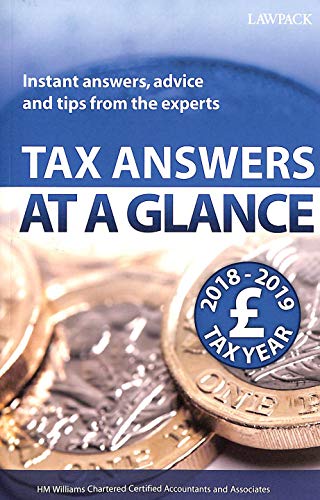 Stock image for Tax Answers At A Glance 2018/19 for sale by GreatBookPrices