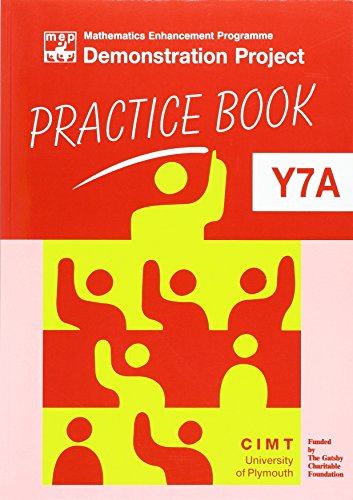 9781910171004: MEP Demonstration Project Practice: Book Y7A (Mathematics Enhancement Programme Keys Stage 3)