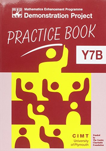 Beispielbild fr MEP Demonstration Project Practice Book Y7B (Mathematics Enhancement Programme Key Stage 3) zum Verkauf von WorldofBooks
