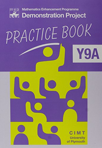 Beispielbild fr MEP Demonstration Project Practice Book Y9A (Mathematics Enhancement Programme Key Stage 3) zum Verkauf von WorldofBooks