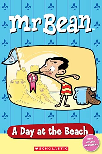 Imagen de archivo de Mr Bean: A Day at the Beach (Popcorn starter readers) a la venta por WorldofBooks