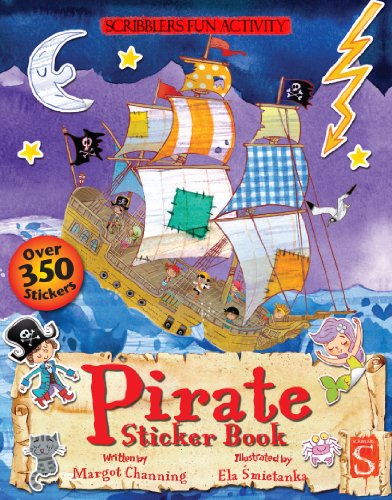 Stock image for Pirate Sticker Book (Scribblers Fun Activity) for sale by WorldofBooks