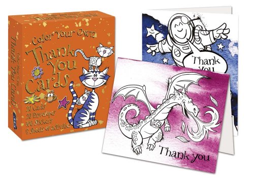 9781910184127: Color Your Own Thank You Cards