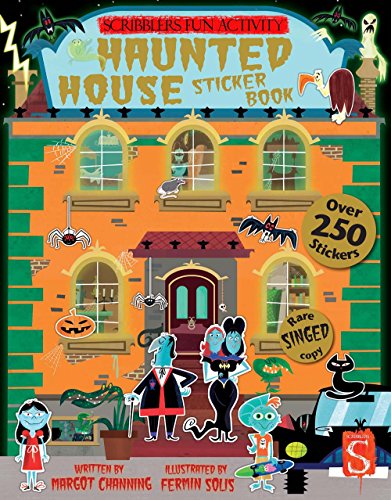 Stock image for Haunted House Sticker Book (Scribblers Fun Activity) for sale by Books Puddle
