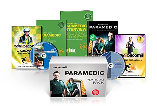 9781910202722: Paramedic Recruitment Platinum Package Box Set: How to Become a Paramedic Book, Paramedic Interview Questions and Answers, Paramedic Tests, Application Form DVD, Fitness Test CD: 1 (Career Kit)