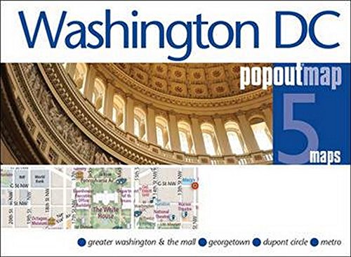 9781910218099: Washington DC PopOut Map (PopOut Maps) [Idioma Ingls]