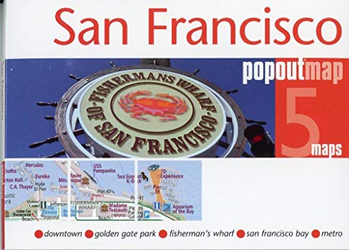 Stock image for San Francisco PopOut Map (PopOut Maps) for sale by WorldofBooks