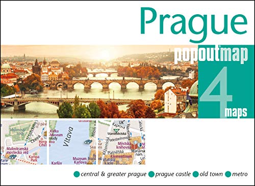 Beispielbild fr Popout Map Prague zum Verkauf von Revaluation Books