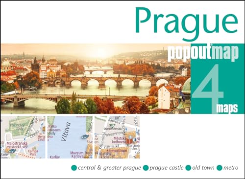 Imagen de archivo de Popout Map Prague a la venta por Revaluation Books