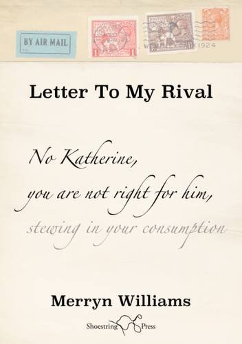 Beispielbild fr Letter to My Rival zum Verkauf von Blackwell's