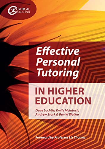 Beispielbild fr Effective Personal Tutoring in Higher Education zum Verkauf von WorldofBooks