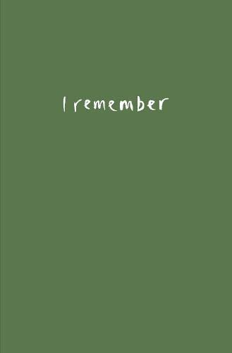 Stock image for I Remember for sale by PBShop.store US