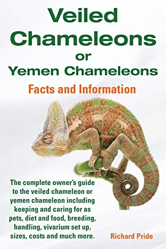 Stock image for Veiled Chameleons or Yemen Chameleons Complete Owner's Guide Including Facts and Information on Caring for as Pets, Breeding, Diet, Food, Vivarium Set for sale by Half Price Books Inc.