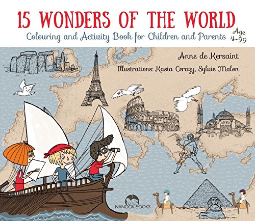 Stock image for 15 Wonders of the World: Colour, Read, Fold & Travel (Read, Colour, Fold and Travel) for sale by Hay-on-Wye Booksellers