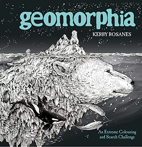 Stock image for Geomorphia: An Extreme Colouring and Search Challenge (Kerby Rosanes Extreme Colouring) for sale by WorldofBooks
