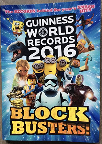 Beispielbild fr Guinness World Records 2016: Blockbusters! zum Verkauf von Better World Books
