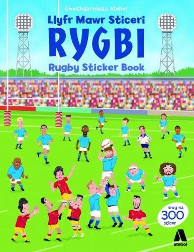 9781910574126: Llyfr Sticeri Rygbi / Rugby Sticker Book
