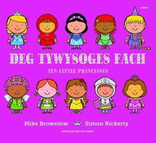 Beispielbild fr Deg Tywysoges Fach / Ten Little Princesses zum Verkauf von WorldofBooks