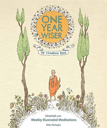 9781910593073: One Year Wiser: The Colouring Book: Unwind With Weekly Illustrated Meditations: The Coloring Book