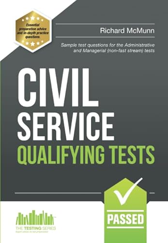 9781910602089: CIVIL SERVICE QUALIFYING TESTS:: Sample test questions for the Administrative and Managerial (non-fast stream) tests: 1 (Testing Series)