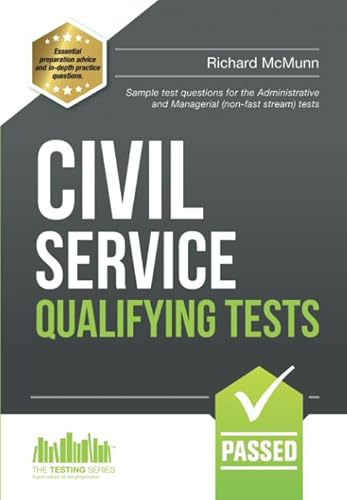 9781910602089: CIVIL SERVICE QUALIFYING TESTS:: Sample test questions for the Administrative and Managerial (non-fast stream) tests