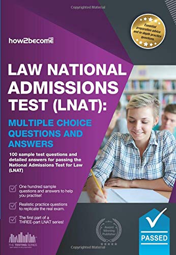 Beispielbild fr Law National Admissions Test (LNAT): Multiple Choice Questions and Answers: 1 (LNAT Revision Series) zum Verkauf von WorldofBooks
