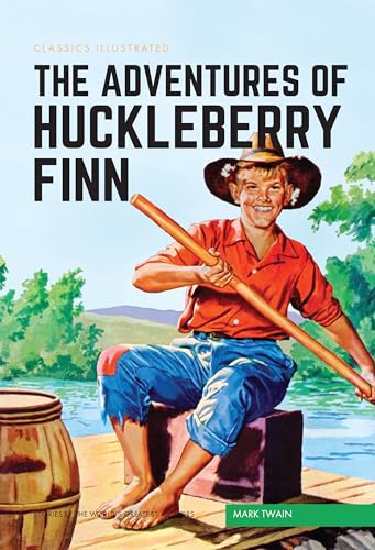 Beispielbild fr Adventures of Huckleberry Finn, The (Classics Illustrated) zum Verkauf von WorldofBooks