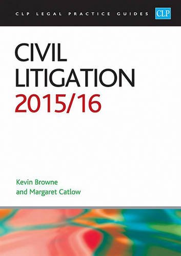 Imagen de archivo de Civil Litigation 2015/2016 a la venta por Better World Books Ltd