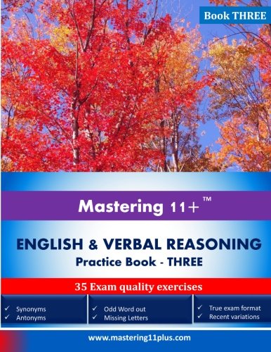 Stock image for Mastering 11+ English and Verbal Reasoning - Practice Book 3 for sale by Greener Books