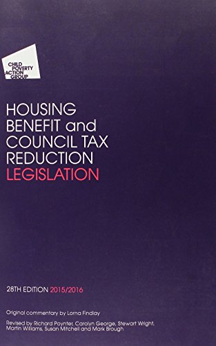 Stock image for CPAG's Housing Benefit and Council Tax Reduction Legislation 2015/16 for sale by WorldofBooks