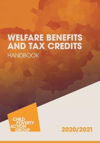 Stock image for Welfare Benefits and Tax Credits Handbook: 2020/21 for sale by WorldofBooks