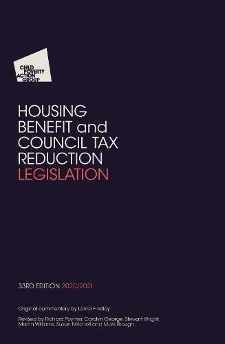 Stock image for Housing Benefit and Council Tax Reduction Legislation: 2020/21 for sale by WorldofBooks
