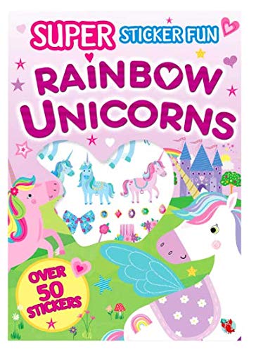 Stock image for Super Sticker Fun Rainbow Unicorns for sale by GreatBookPrices