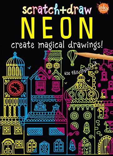 Beispielbild fr Scratch and Draw Neon: Create Magical Drawings (Scratch & Draw) zum Verkauf von WorldofBooks