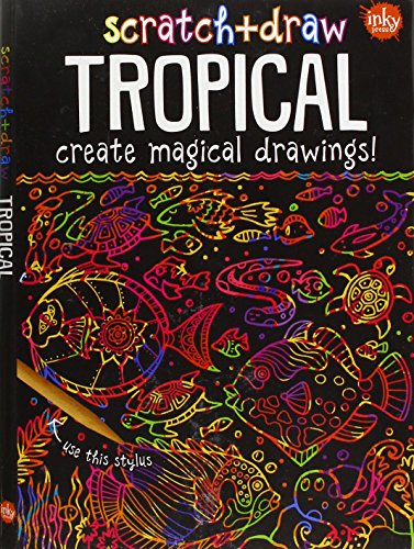Stock image for Scratch & Draw Glow in the Dark: Create Magical Drawing for sale by WorldofBooks