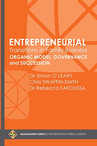 Stock image for Entrepreneurial Transitions in Family Business: Organic Model, Governance and Succession (Management Series by Transnational Press London) for sale by GF Books, Inc.