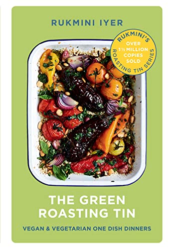 Stock image for The Green Roasting Tin: Vegan and Vegetarian One Dish Dinners (Rukminis Roasting Tin) for sale by WorldofBooks