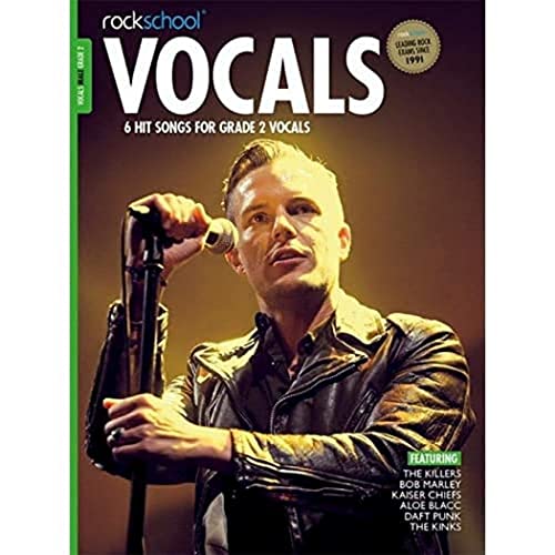 Stock image for Rockschool: Vocals Grade 2 - Male (Book/Audio Download) 2014-2017 Syllabus for sale by WorldofBooks