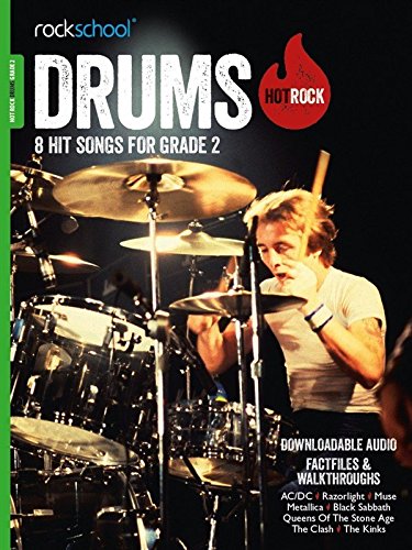 9781910975220: Rockschool Hot Rock Drums Gr2 Bk/Audio