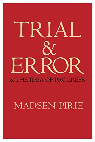 Stock image for Trial and Error and the Idea of Progress for sale by AwesomeBooks