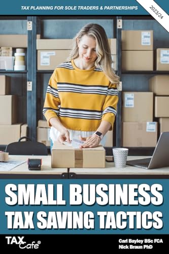 Imagen de archivo de Small Business Tax Saving Tactics 2023/24: Tax Planning for Sole Traders & Partnerships a la venta por AwesomeBooks