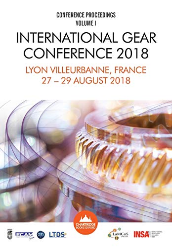 Stock image for Gears Conference, Lyon, 2018: Volume 1 for sale by Buchpark