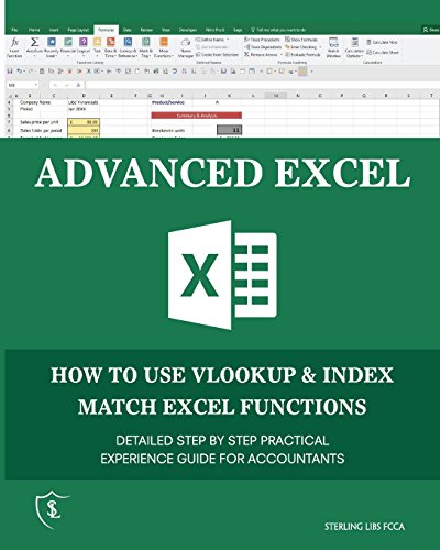 Stock image for Advanced Excel: How to Use Vlookup & Index Match Functions (Paperback or Softback) for sale by BargainBookStores