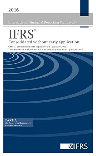 Imagen de archivo de International Financial Reporting Standards IFRS 2016 (Blue Book) Consolidated without early application: Single (Blue) Book: Part A and Part B (2016 . with an Effective Date After 1 January 2016) a la venta por WorldofBooks