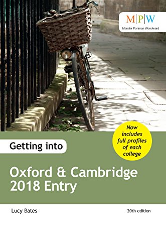 Stock image for Getting into Oxford & Cambridge 2018 Entry for sale by AwesomeBooks