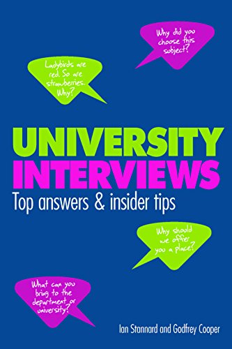 Stock image for University Interviews: Top answers & insider tips for sale by AwesomeBooks